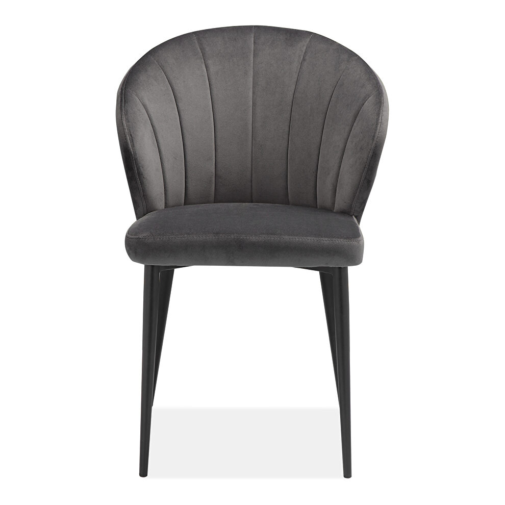 Retro dining chair dark gray by Moe's Home Collection