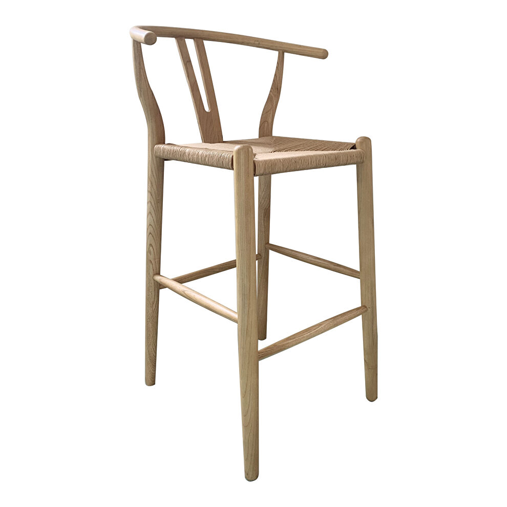 Scandinavian counter stool natural by Moe's Home Collection