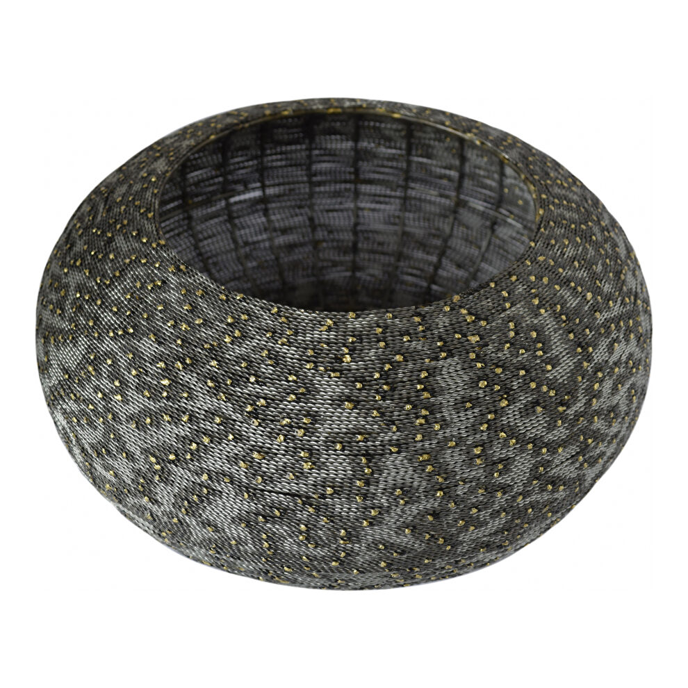 Industrial metal bowl by Moe's Home Collection