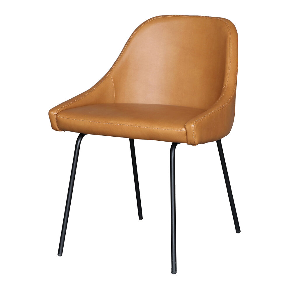 Retro dining chair tan by Moe's Home Collection