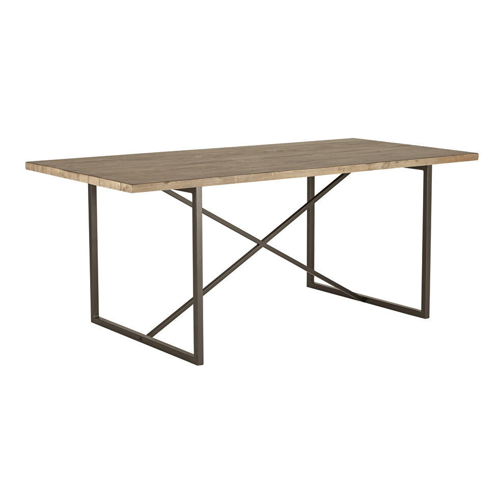 Rustic dining table by Moe's Home Collection