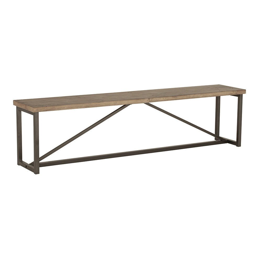 Rustic bench by Moe's Home Collection