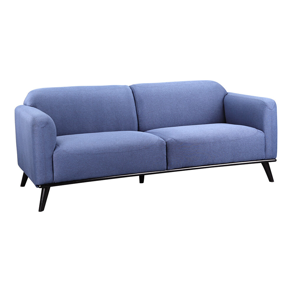 Contemporary sofa blue by Moe's Home Collection