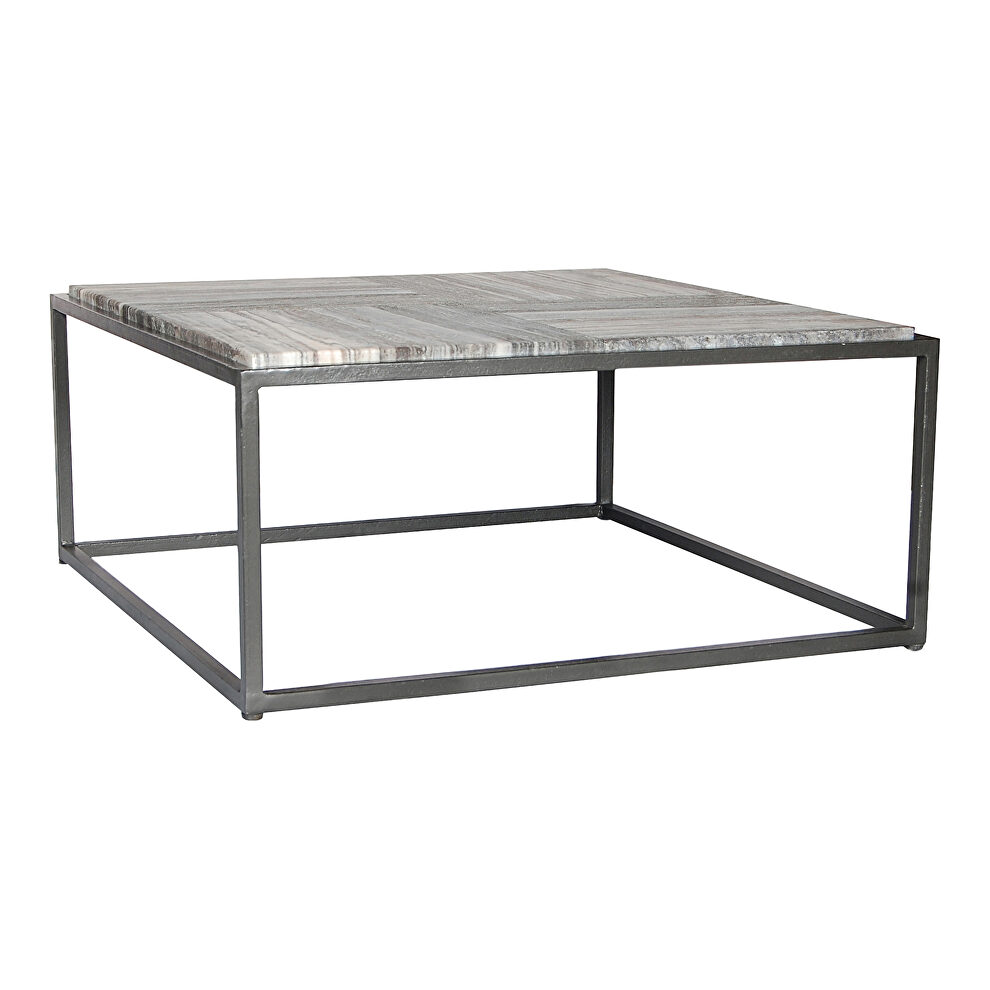 Contemporary marble coffee table by Moe's Home Collection