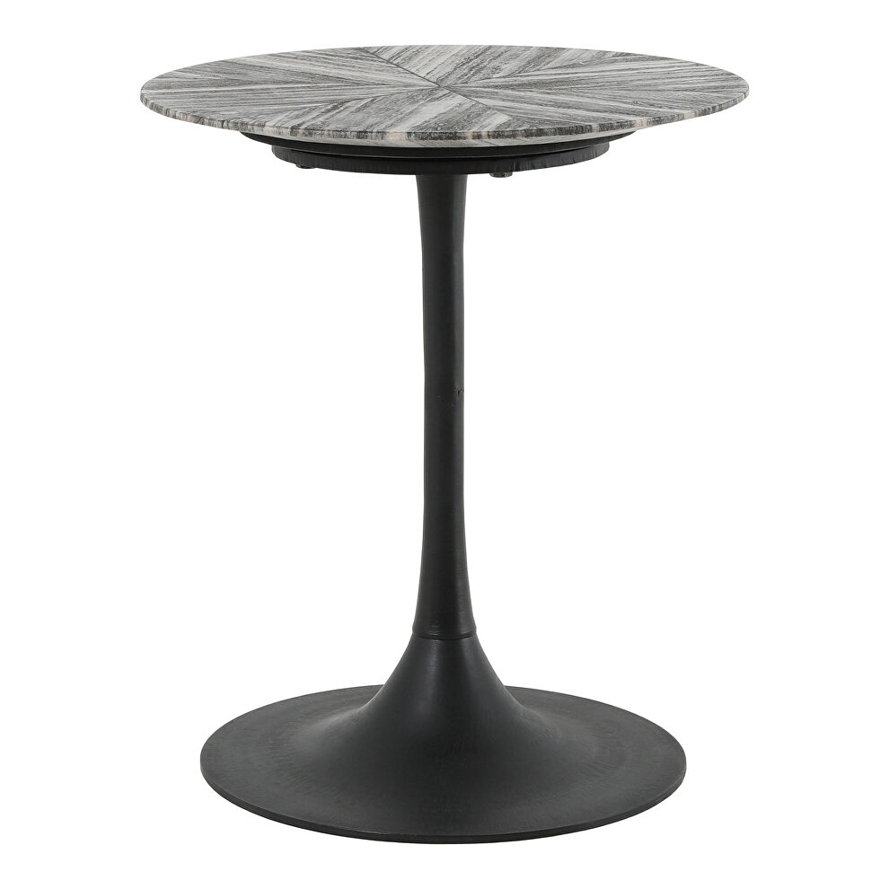 Contemporary marble accent table by Moe's Home Collection