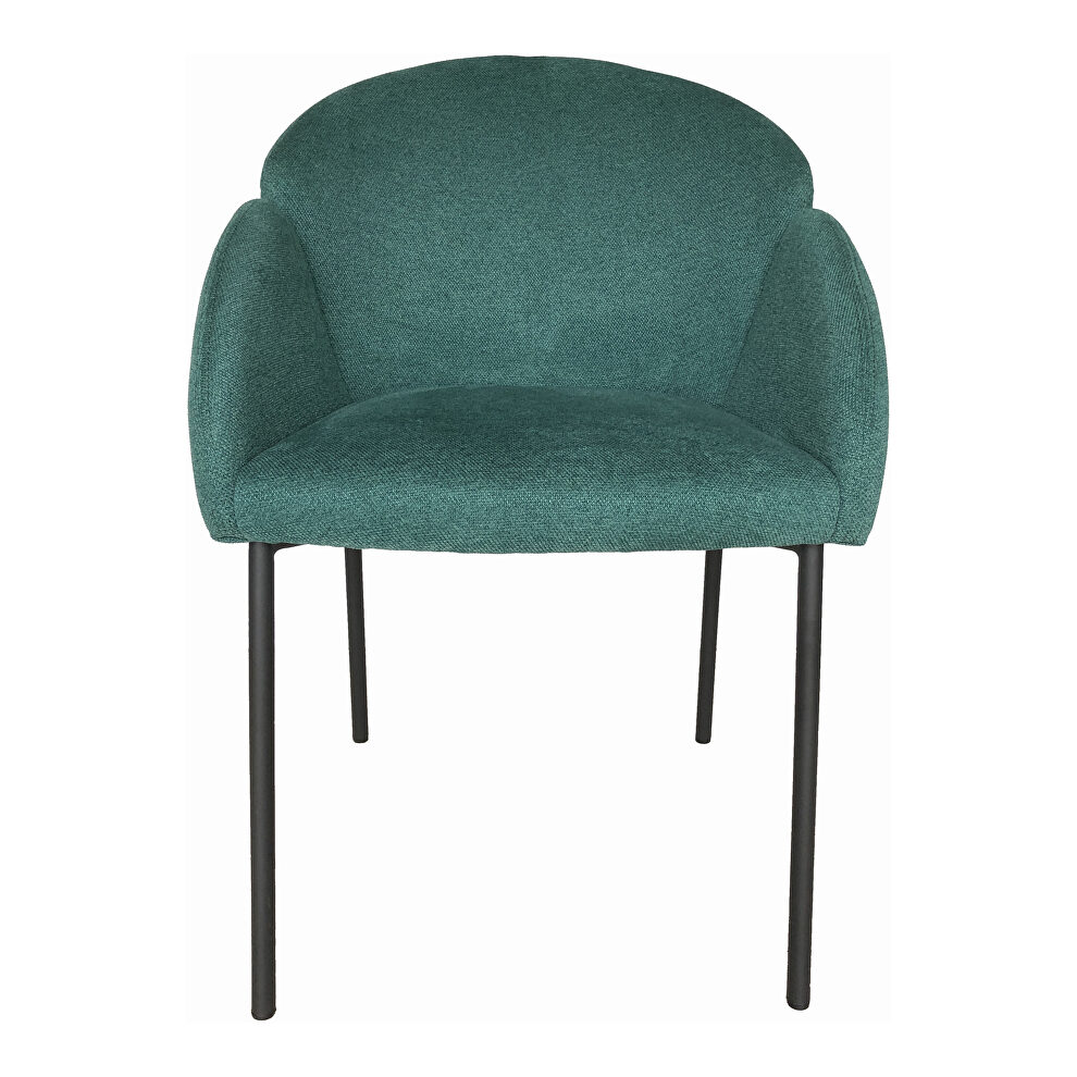 Retro dining chair green-m2 by Moe's Home Collection