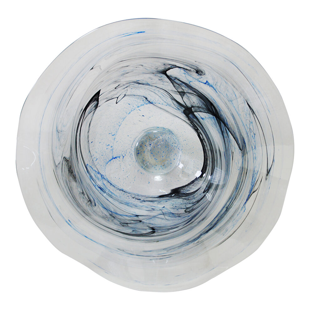 Contemporary glass bowl by Moe's Home Collection