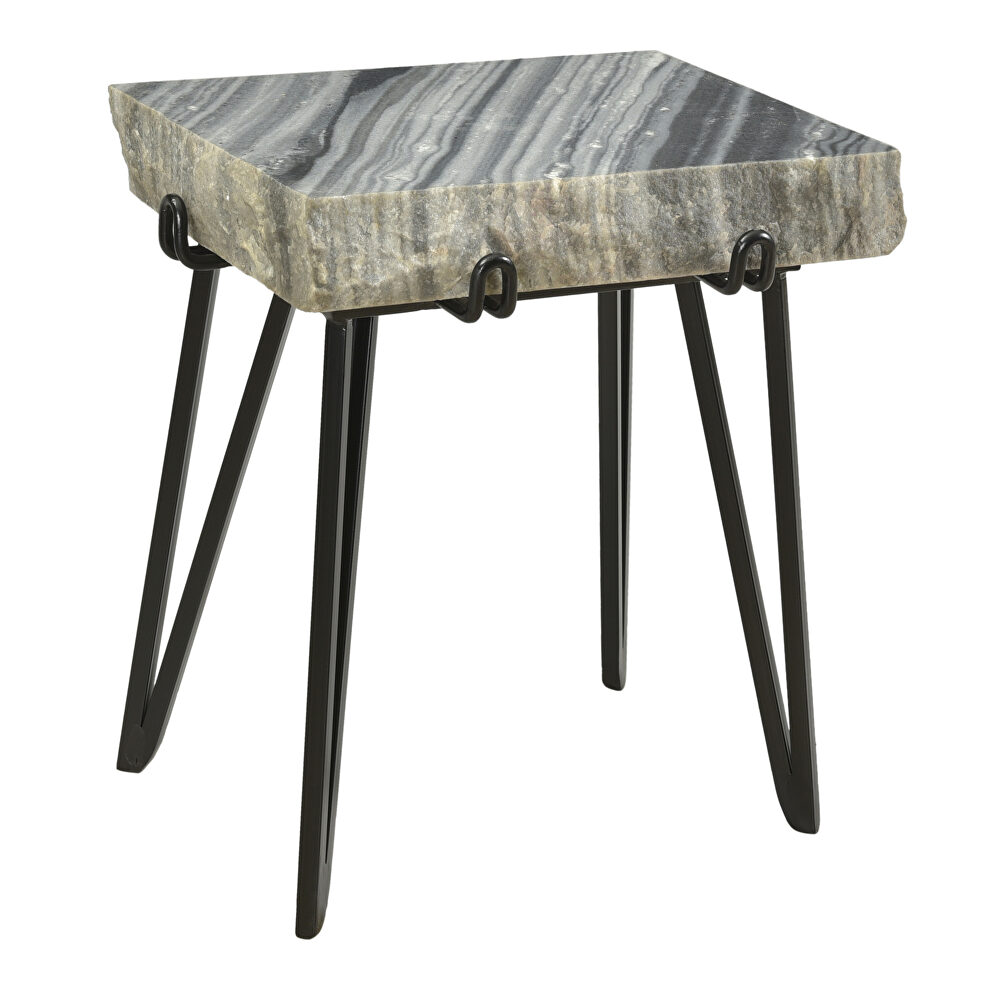 Contemporary accent table gray by Moe's Home Collection