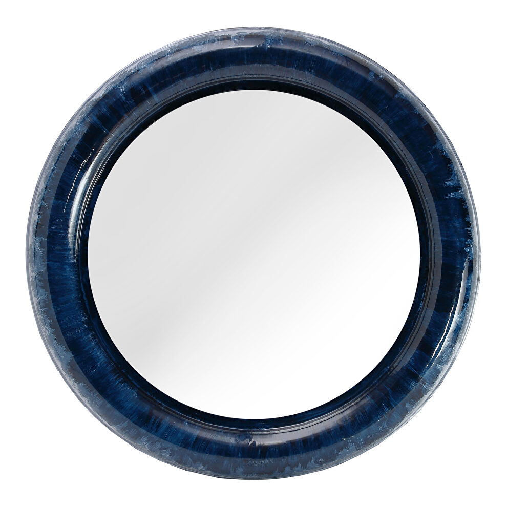 Contemporary mirror blue by Moe's Home Collection