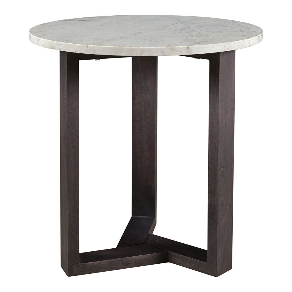 Scandinavian side table charcoal gray by Moe's Home Collection