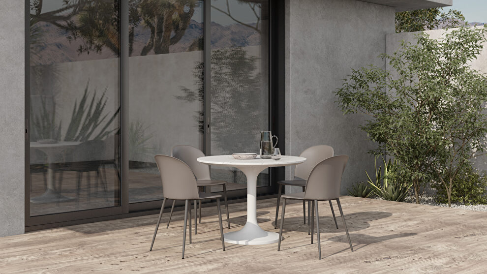 Contemporary outdoor cafe table by Moe's Home Collection