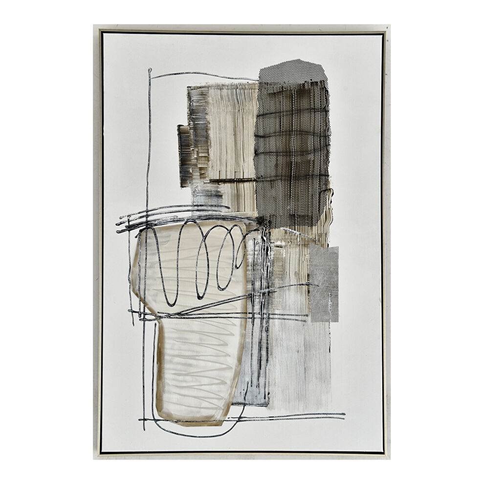 Contemporary abstract i by Moe's Home Collection