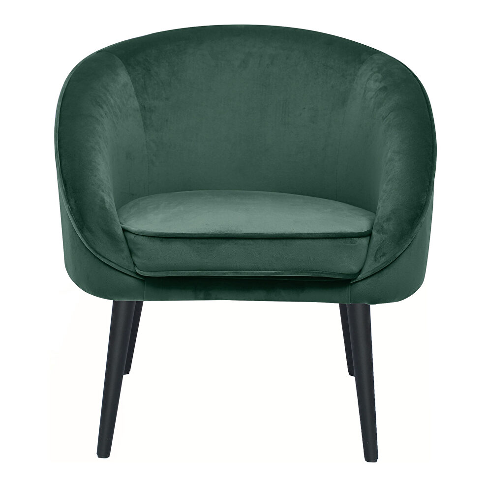 Contemporary chair green by Moe's Home Collection