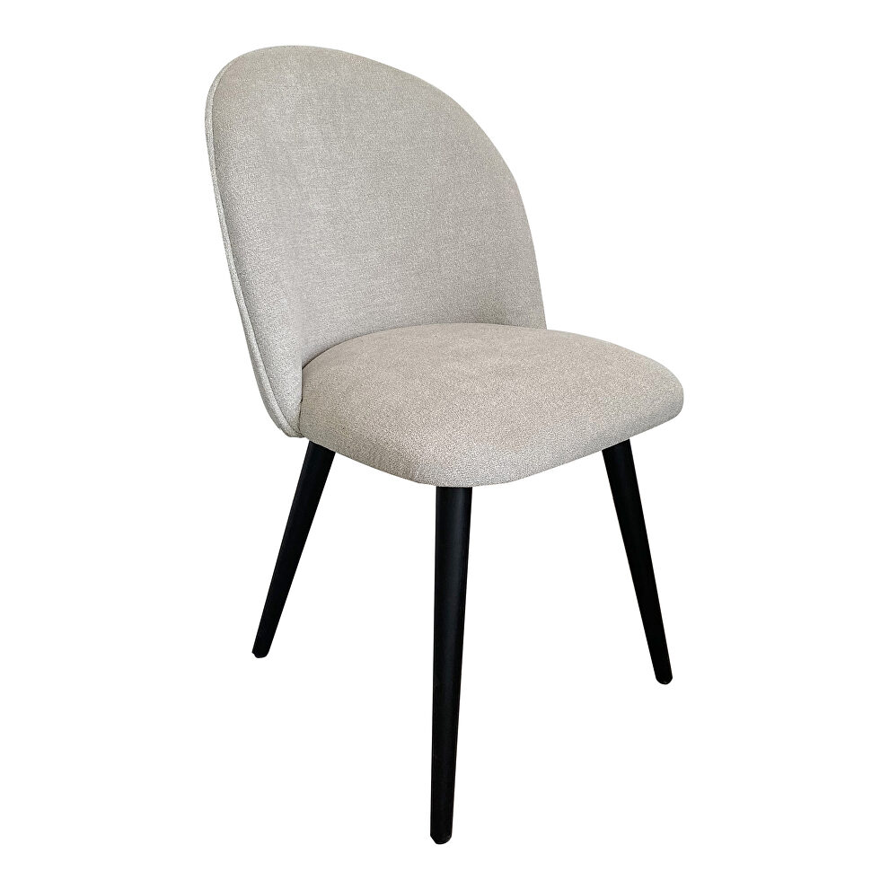 Contemporary dining chair light gray-m2 by Moe's Home Collection