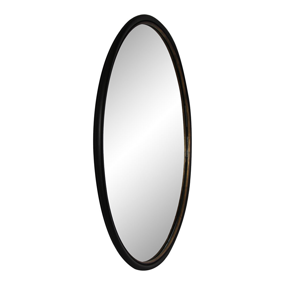 Industrial round mirror by Moe's Home Collection