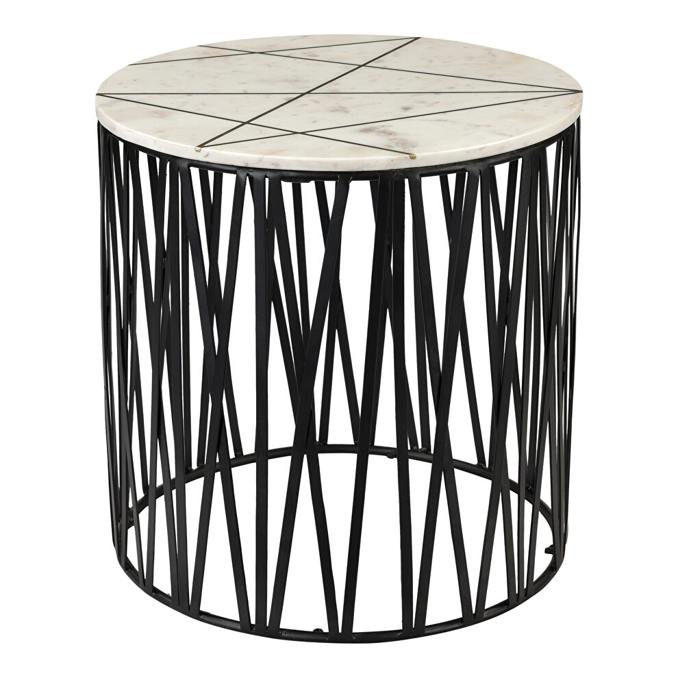 Art deco side table by Moe's Home Collection