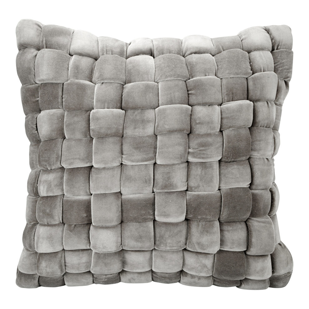 Contemporary pillow charcoal by Moe's Home Collection