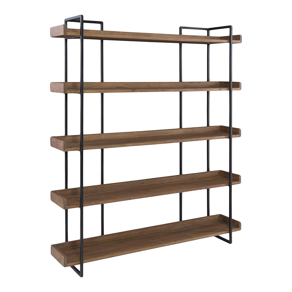 Industrial bookshelf large by Moe's Home Collection