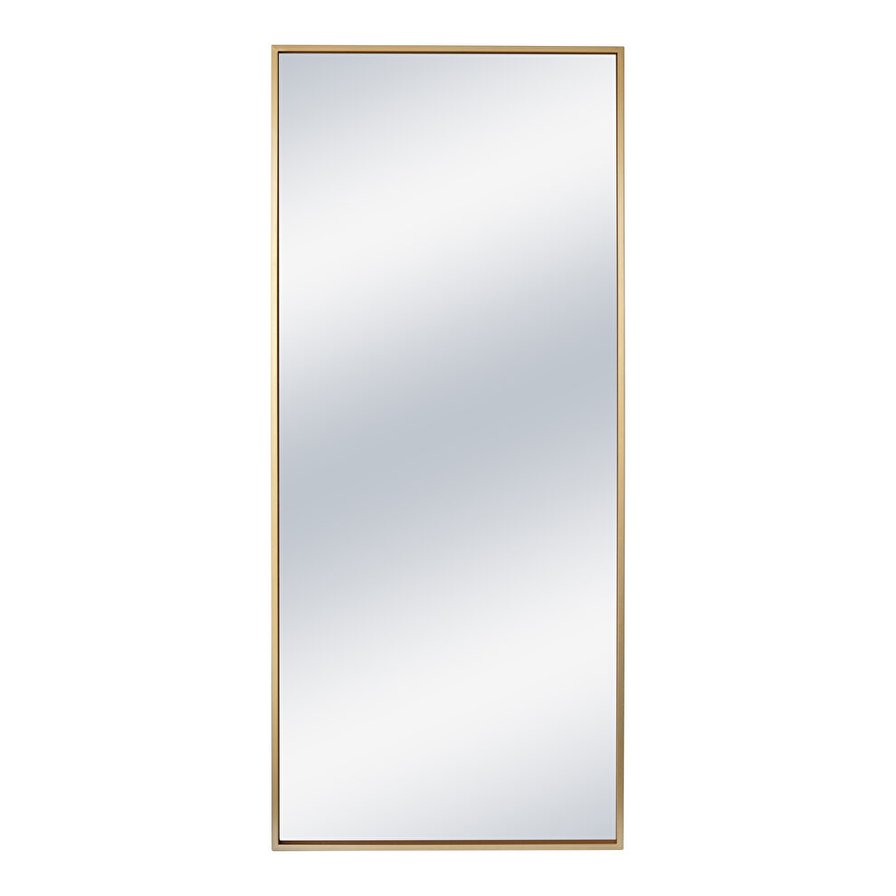 Contemporary mirror gold by Moe's Home Collection