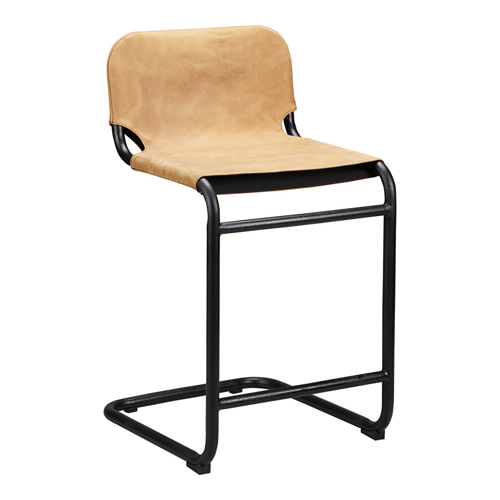 Industrial counter stool tan-m2 by Moe's Home Collection