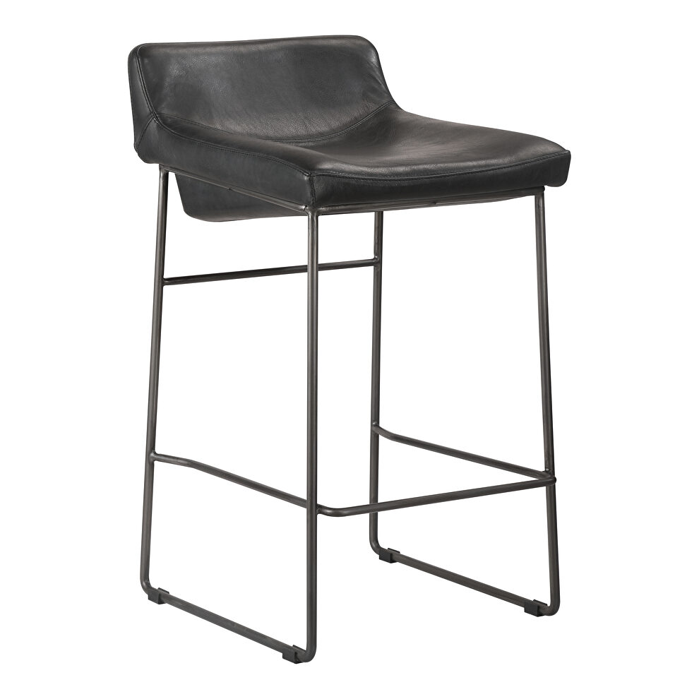 Contemporary counter stool black-m2 by Moe's Home Collection