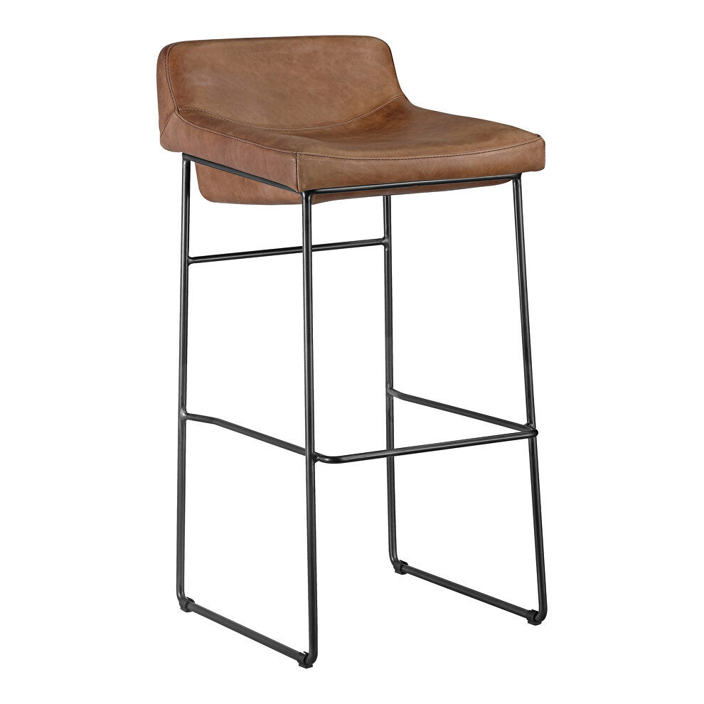 Contemporary barstool cappuccino-m2 by Moe's Home Collection