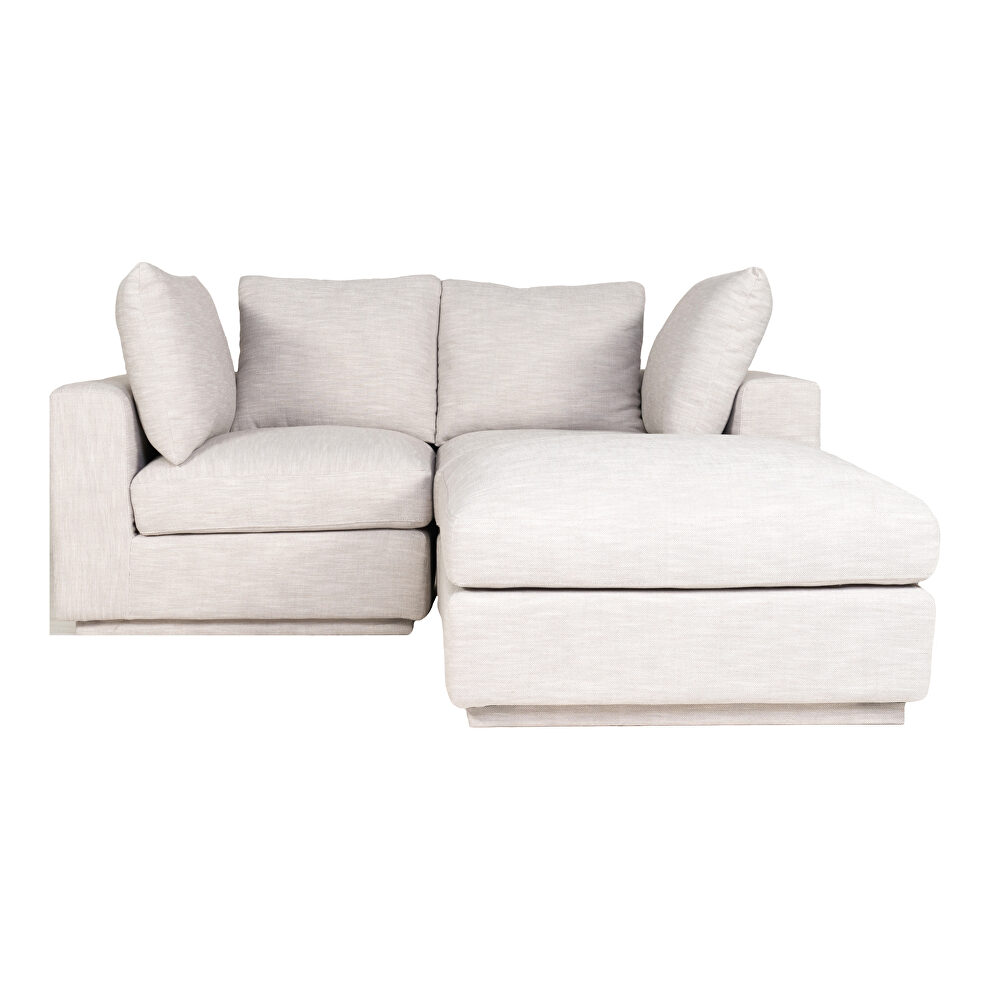 Scandinavian nook modular sectional taupe by Moe's Home Collection