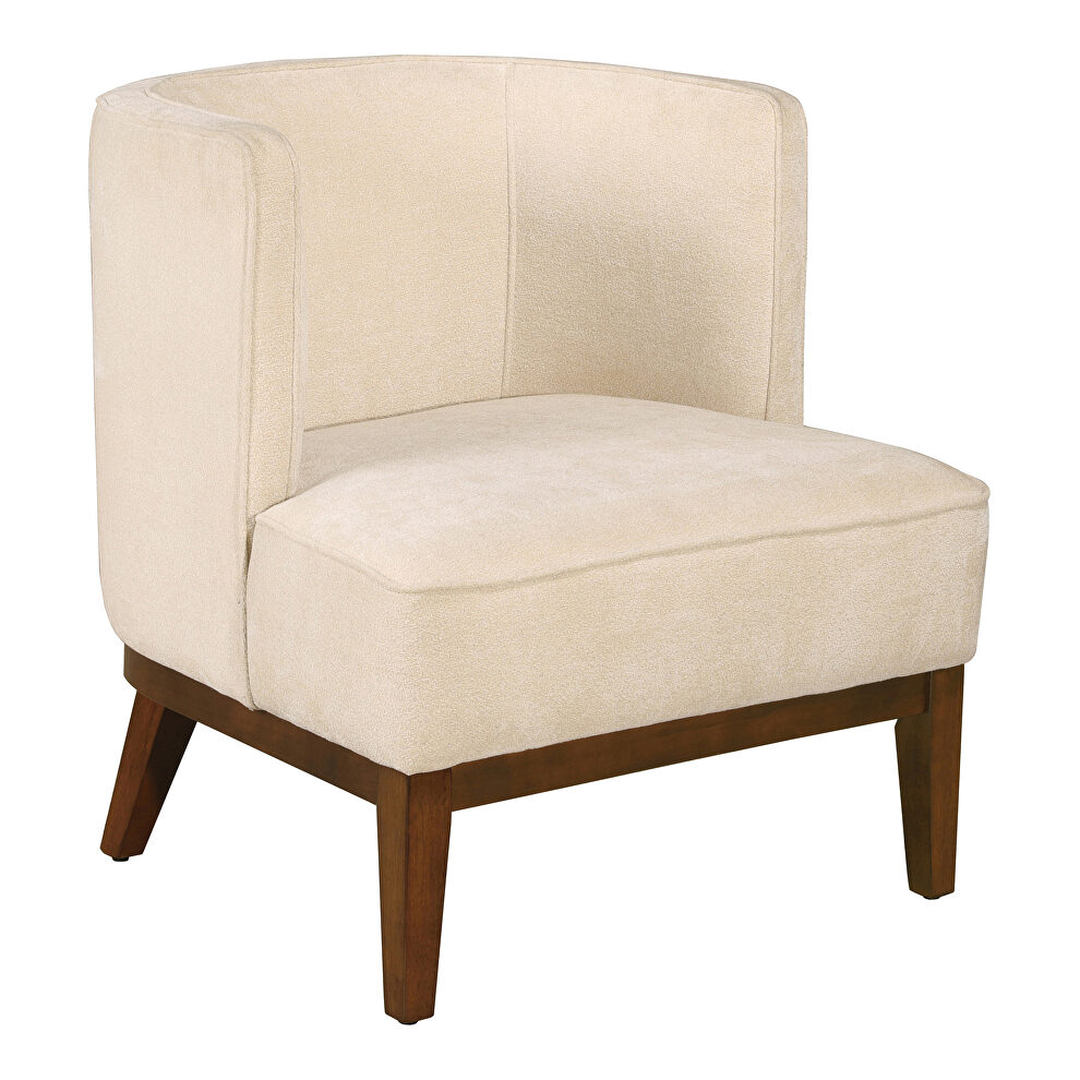 Contemporary chair beige by Moe's Home Collection