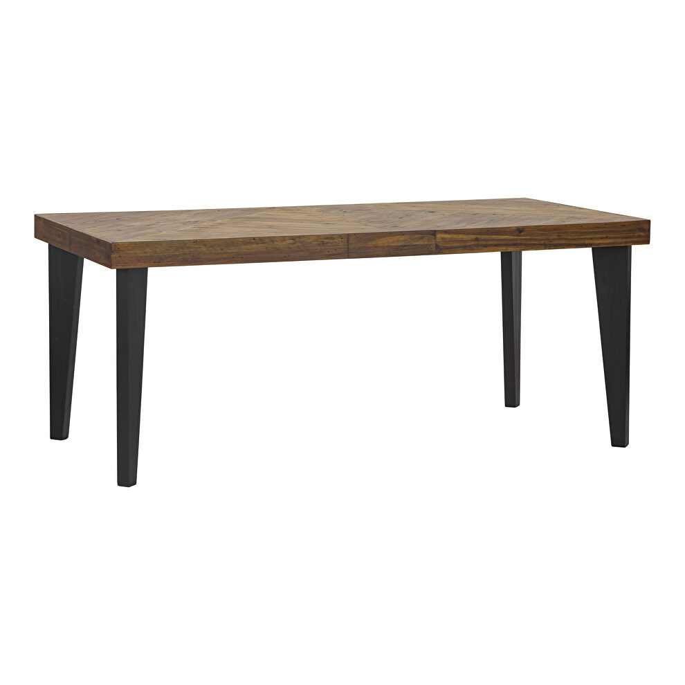 Rustic rectangular dining table by Moe's Home Collection