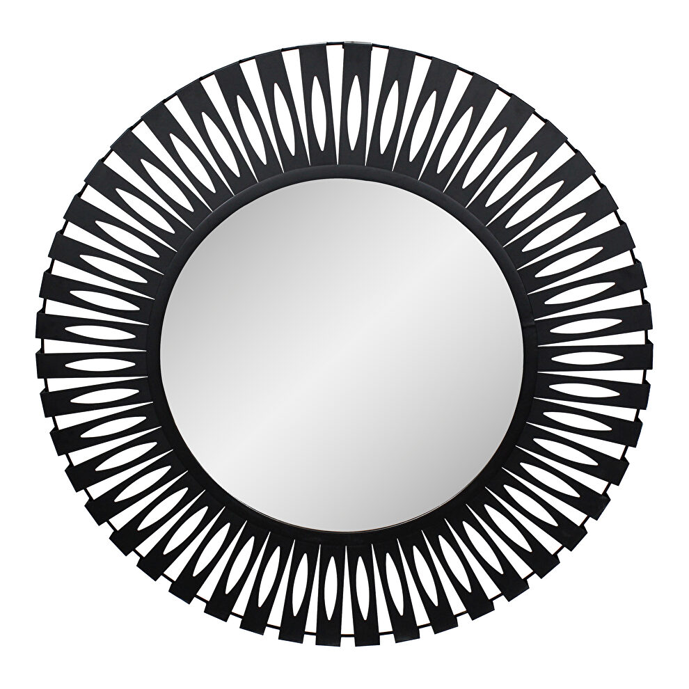 Art deco mirror black by Moe's Home Collection