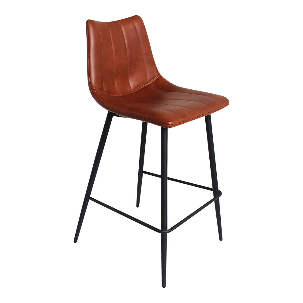 Contemporary counter stool brown-m2 by Moe's Home Collection