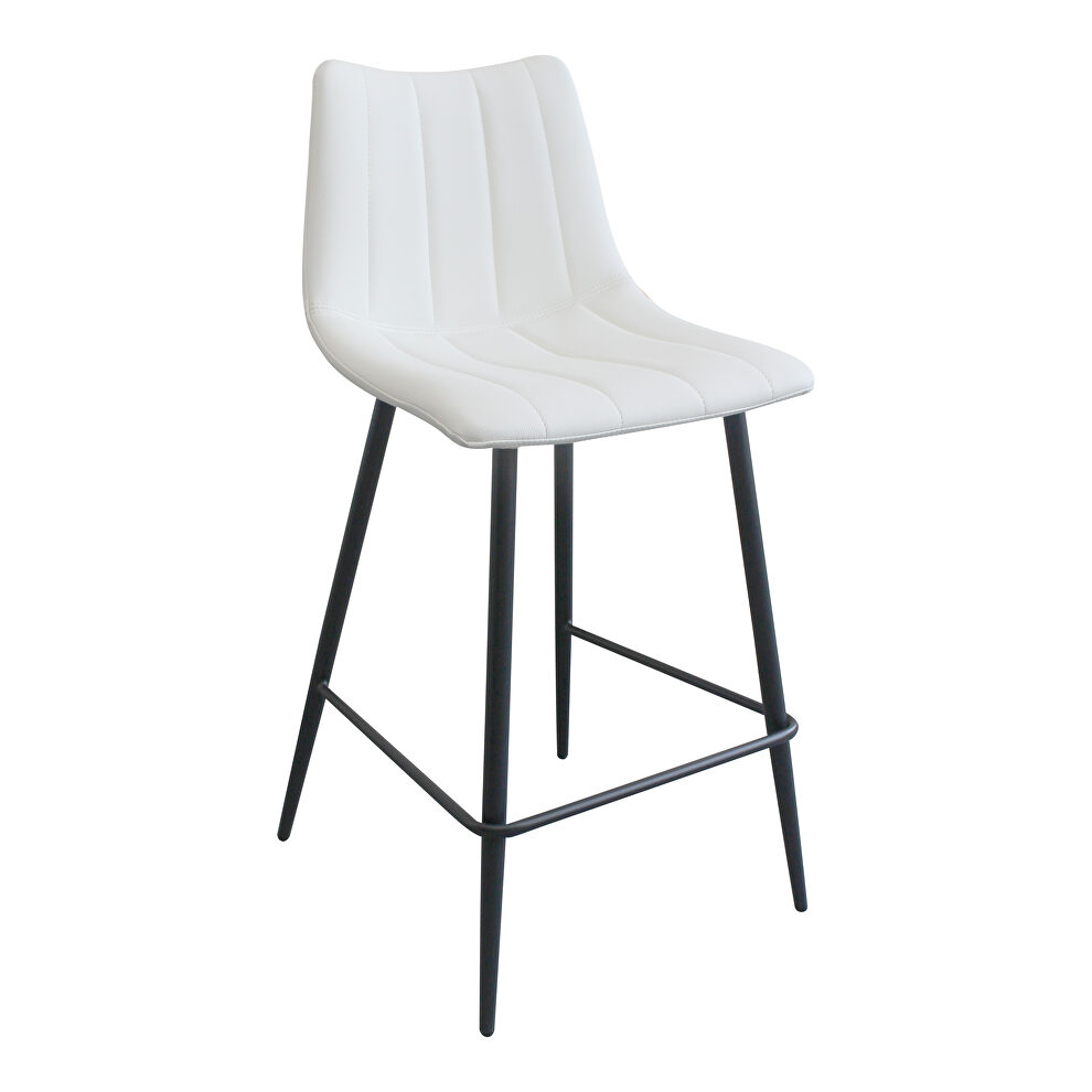 Contemporary counter stool ivory-m2 by Moe's Home Collection