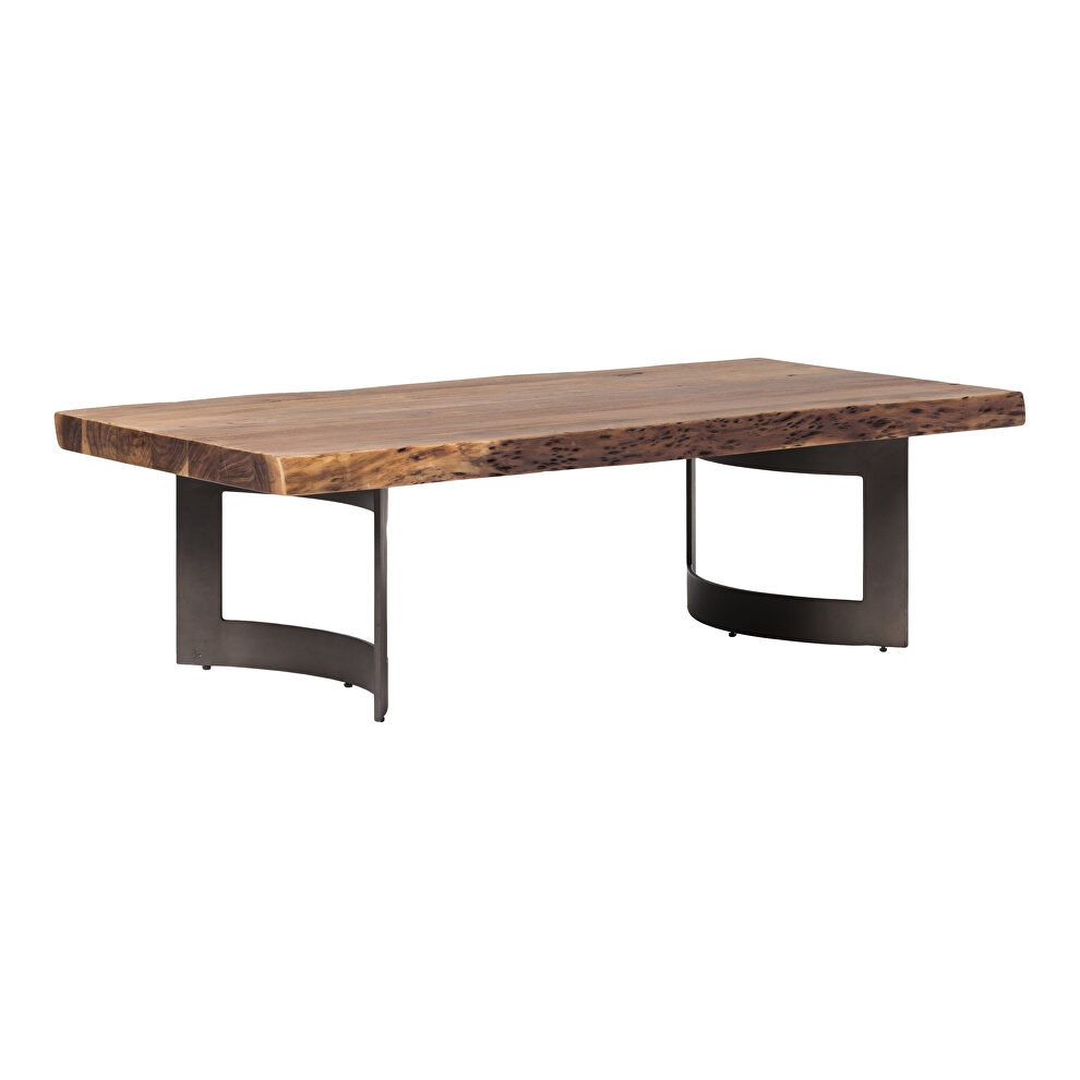 Industrial coffee table smoked by Moe's Home Collection