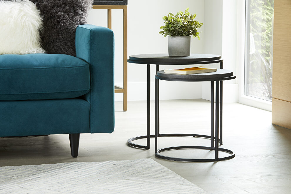 Contemporary nesting tables set of 2 by Moe's Home Collection