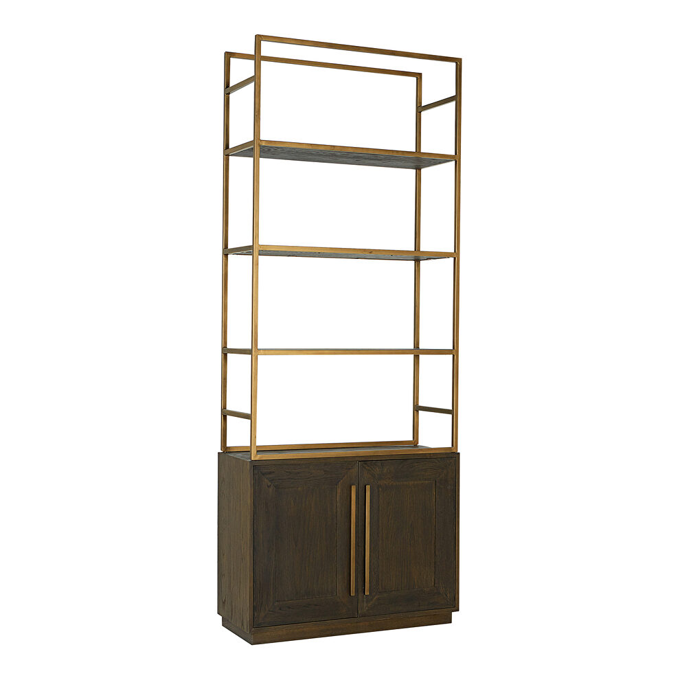 Art deco bookshelf by Moe's Home Collection