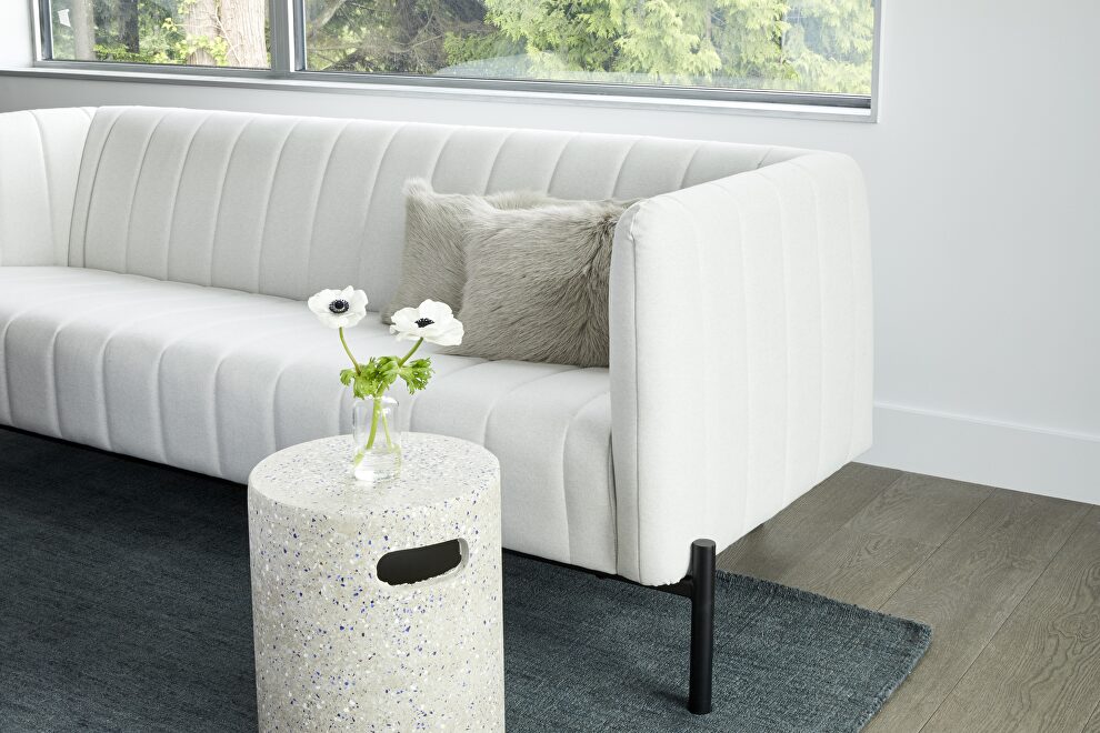 Contemporary sofa light gray by Moe's Home Collection