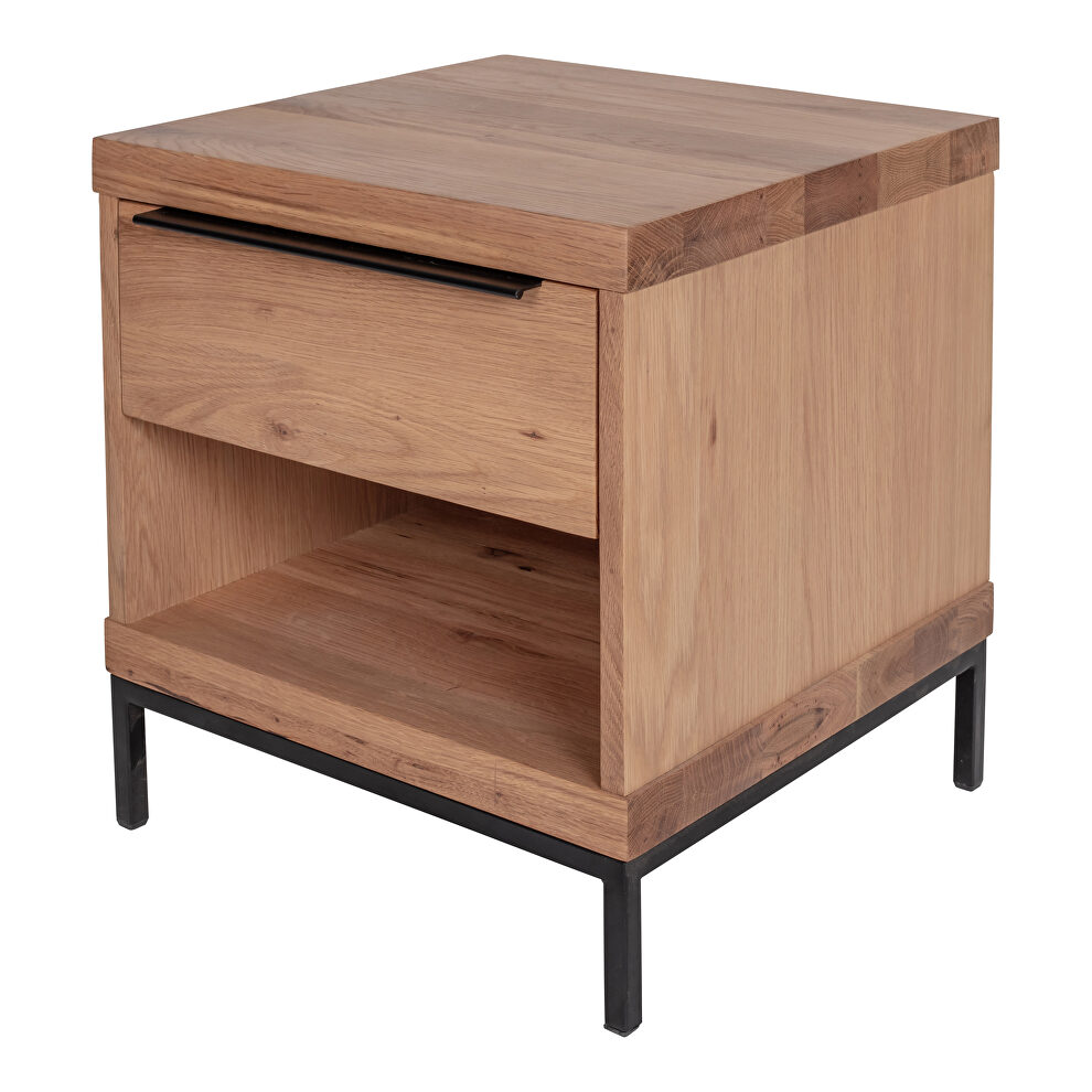 Scandinavian one drawer nightstand by Moe's Home Collection