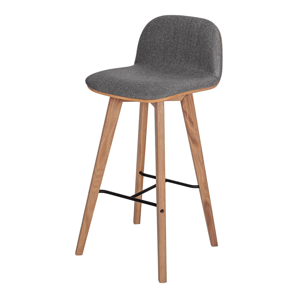 Scandinavian barstool gray by Moe's Home Collection