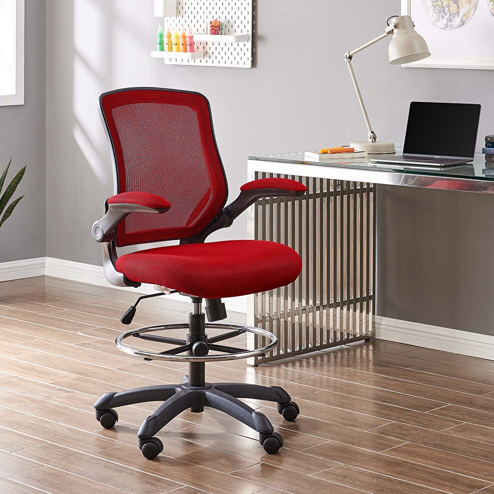 Contemporary mesh adjustable office / computer chair by Modway