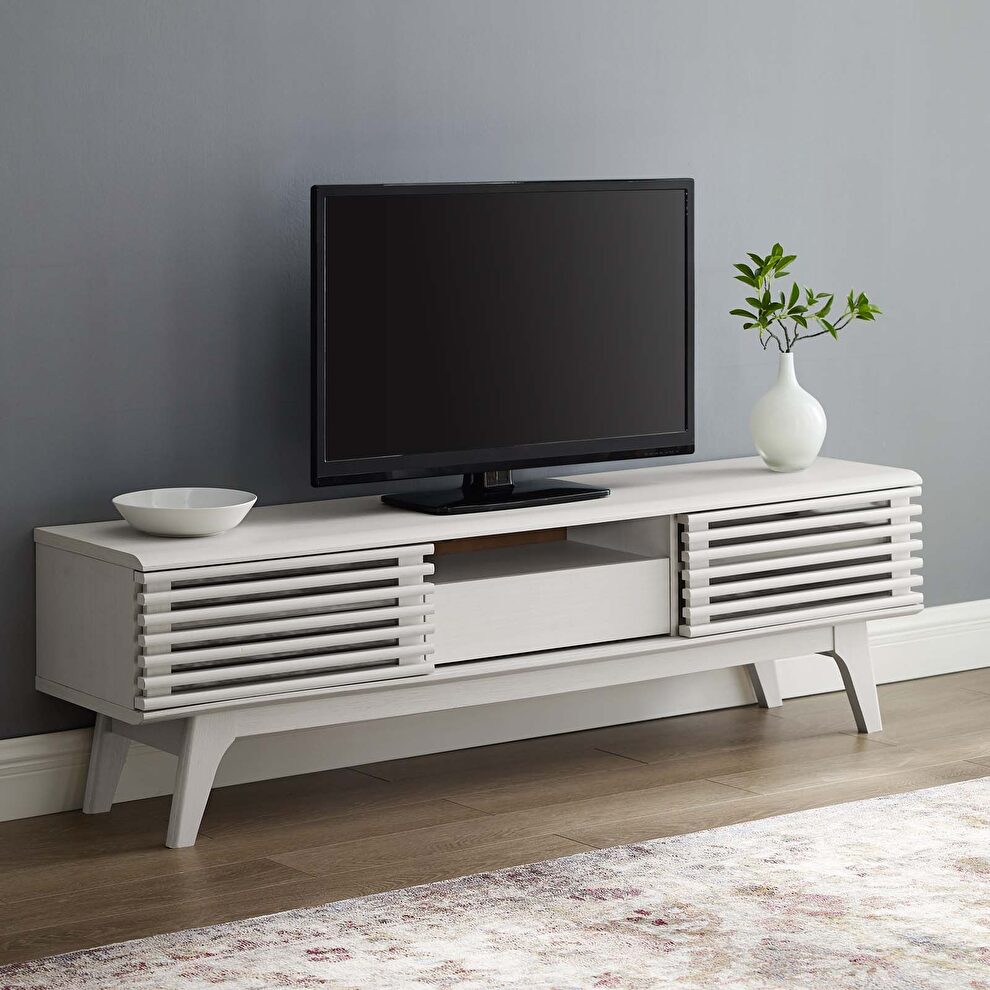 Tv stand in white by Modway
