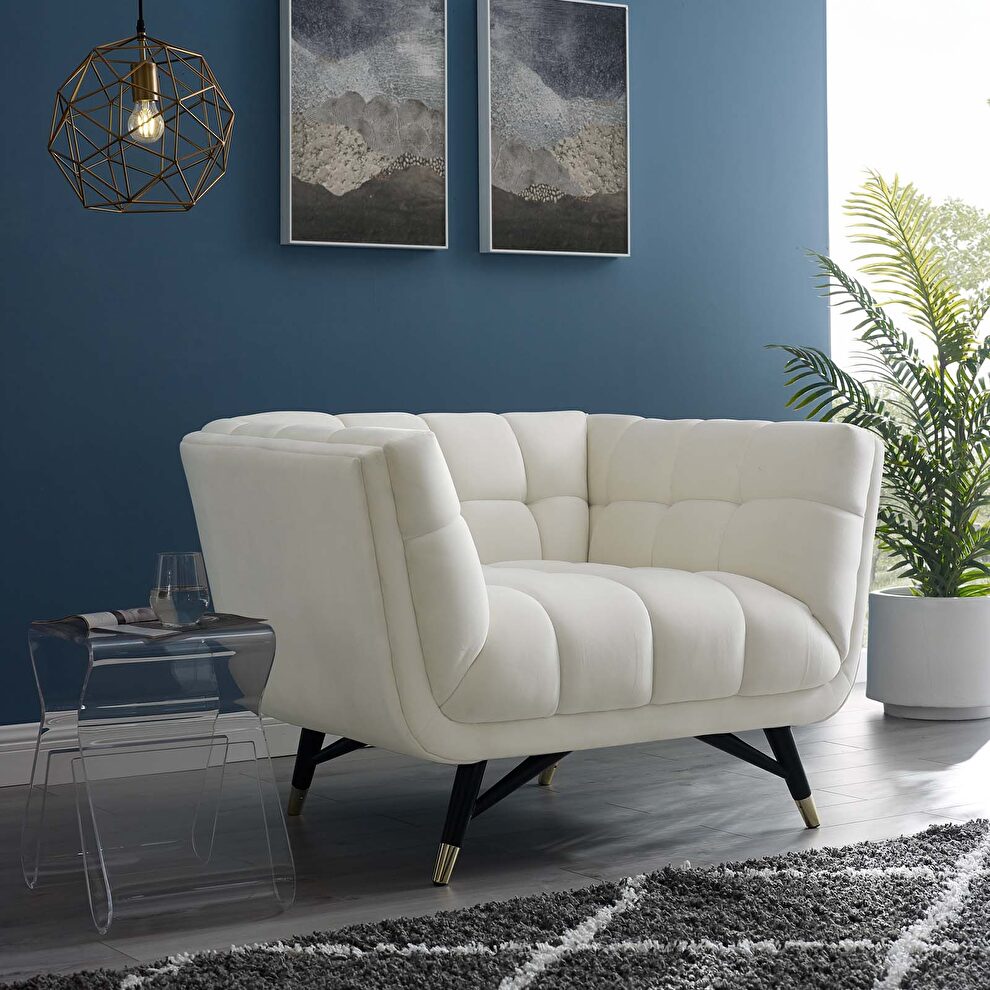 Performance velvet accent / casual style chair by Modway