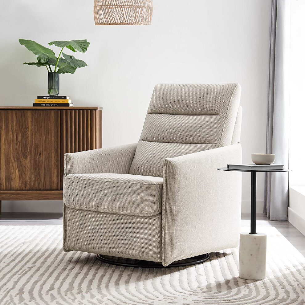 Soft fabric lounge chair by Modway