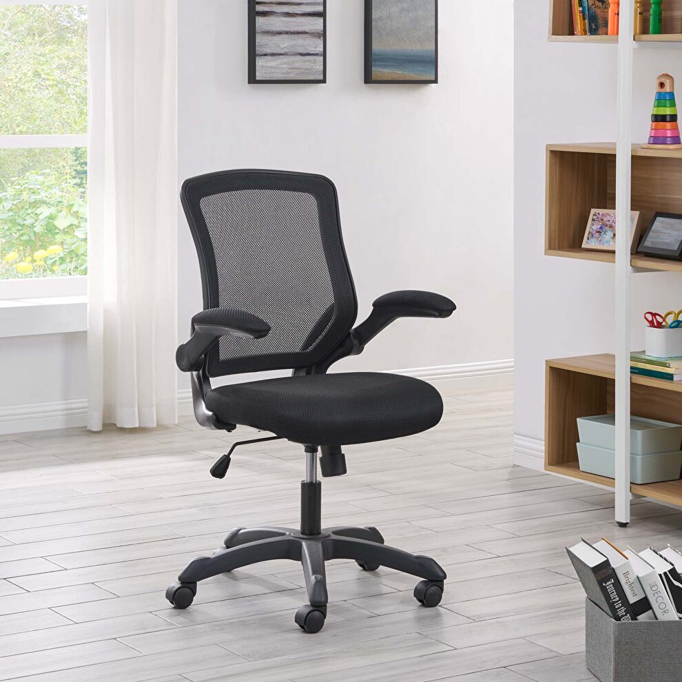 Veer mesh office chair in black by Modway