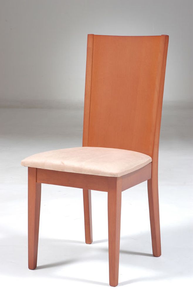 Cherry dining chair by New Spec