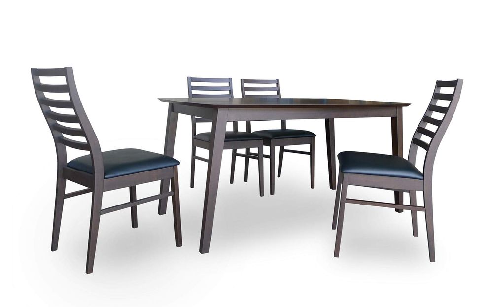 Solid rubber wood designer dining table by New Spec