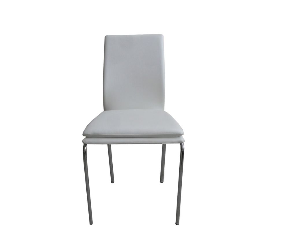 White dining chair / 4 pack by New Spec