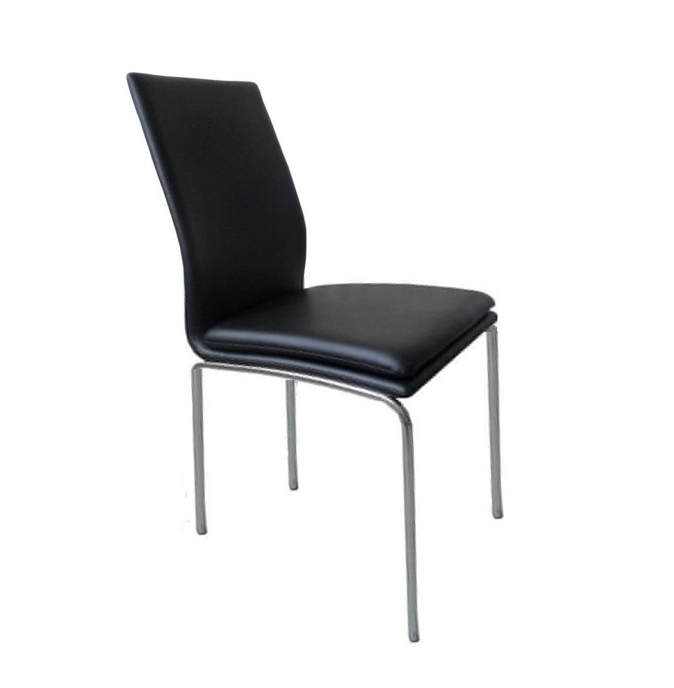 Black dining chair / 4 pack by New Spec