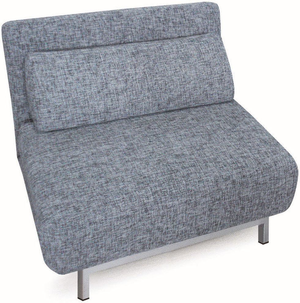 Gray/white fabric versatile sofa bed by New Spec