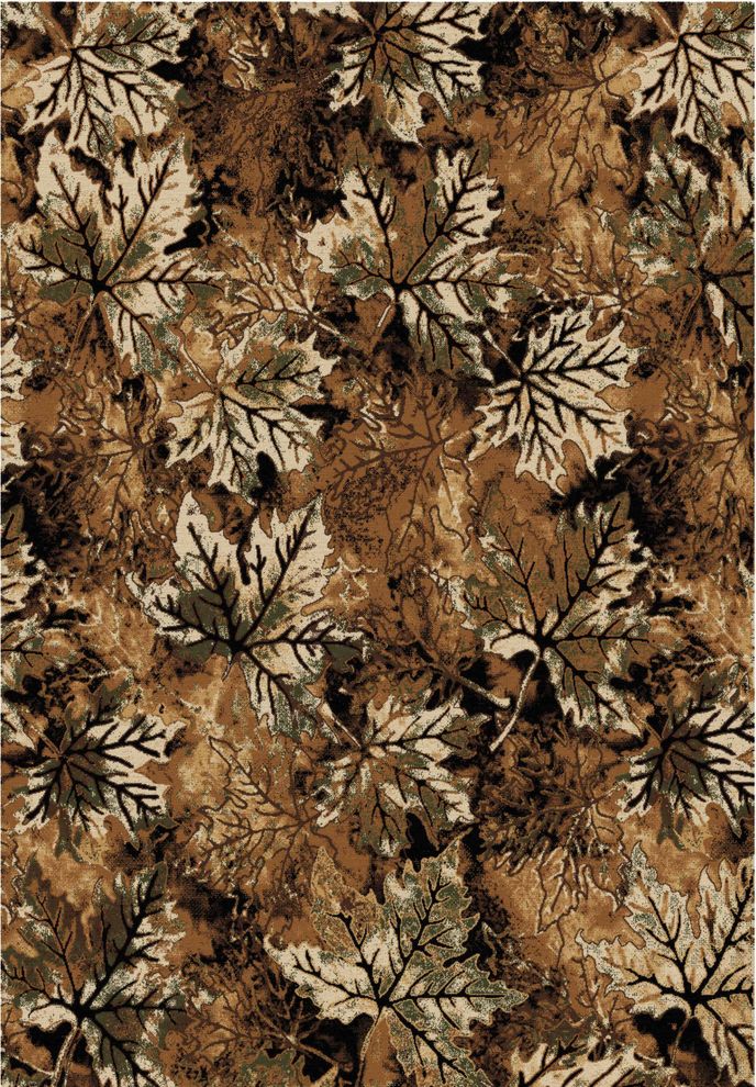 Brown classic traditional 8x11 area rug by Istikbal