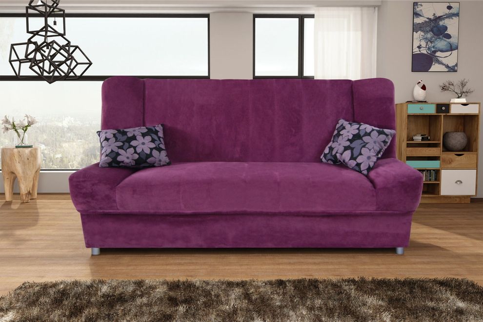 Microfiber fabric affordable sofa bed by Skyler Design